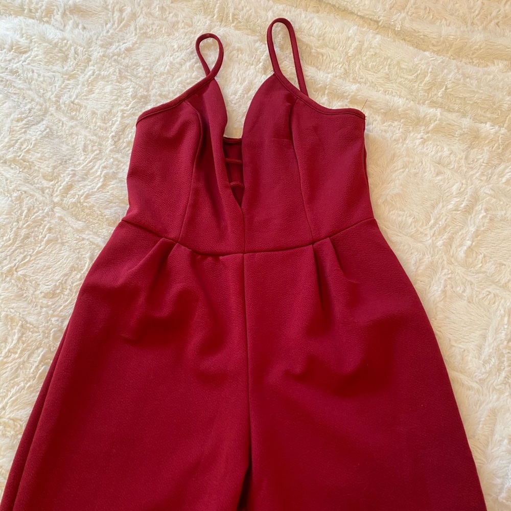 French atmosphere burgundy jumper